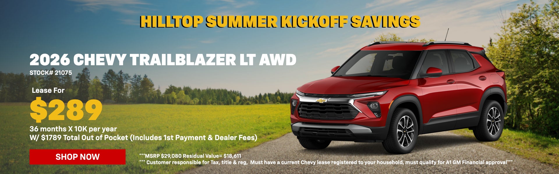 2026 CHEVROLET TRAILBLAZER LT